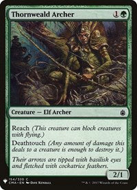 Thornweald Archer (154) [The List Reprints]