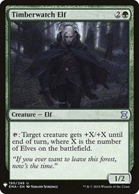 Timberwatch Elf (190) [The List Reprints]