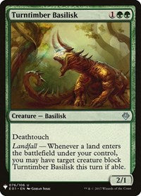 Turntimber Basilisk (76) [The List Reprints]