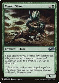 Venom Sliver (205) [The List Reprints]
