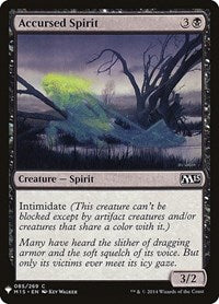 Accursed Spirit (85) [The List Reprints]