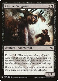 Alesha's Vanguard (60) [The List Reprints]