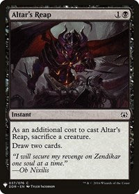 Altar's Reap (37) [The List Reprints]