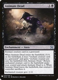 Animate Dead (78) [The List Reprints]