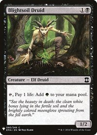 Blightsoil Druid (80) [The List Reprints]