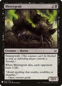 Blistergrub (40) [The List Reprints]