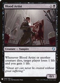Blood Artist (99) [The List Reprints]