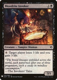 Bloodrite Invoker (45) [The List Reprints]