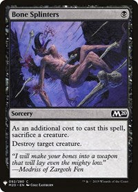 Bone Splinters (92) [The List Reprints]