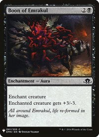 Boon of Emrakul (81) [The List Reprints]