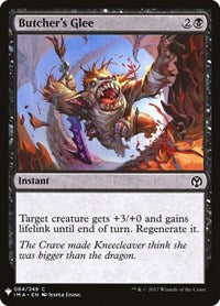 Butcher's Glee (84) [The List Reprints]