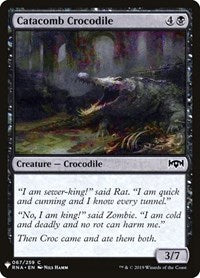 Catacomb Crocodile (67) [The List Reprints]