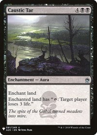 Caustic Tar (81) [The List Reprints]