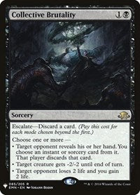 Collective Brutality (085/205) [The List Reprints]