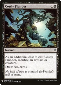 Costly Plunder (96) [The List Reprints]