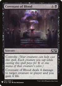 Covenant of Blood (91) [The List Reprints]