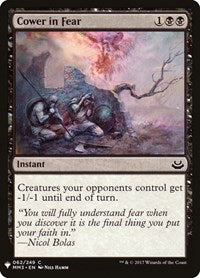 Cower in Fear (62) [The List Reprints]