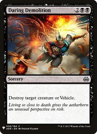 Daring Demolition (55) [The List Reprints]