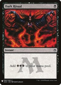 Dark Ritual (A25) (82) [The List Reprints]