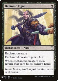 Demonic Vigor (85) [The List Reprints]