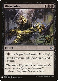 Dismember (79) [The List Reprints]