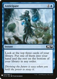 Anticipate (44) [The List Reprints]