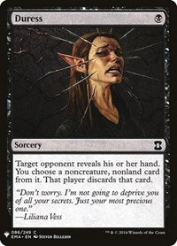 Duress (86) [The List Reprints]