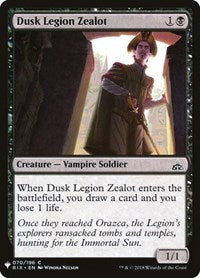 Dusk Legion Zealot (70) [The List Reprints]