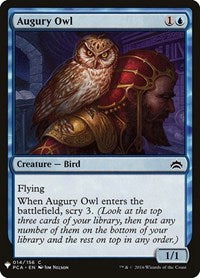 Augury Owl (14) [The List Reprints]