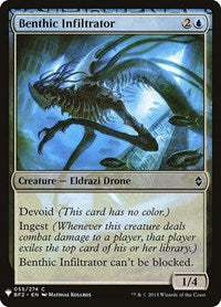 Benthic Infiltrator (55) [The List Reprints]