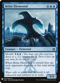 Brine Elemental (47) [The List Reprints]