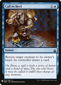 Call to Heel (114) [The List Reprints]