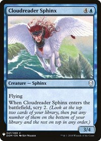 Cloudreader Sphinx (47) [The List Reprints]