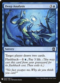 Deep Analysis (45) [The List Reprints]