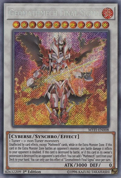 Geomathmech Final Sigma (MYFI-EN008) [Mystic Fighters]