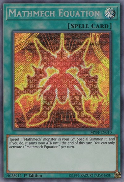 Mathmech Equation (MYFI-EN010) [Mystic Fighters]