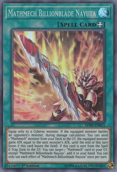 Mathmech Billionblade Nayuta (MYFI-EN011) [Mystic Fighters]