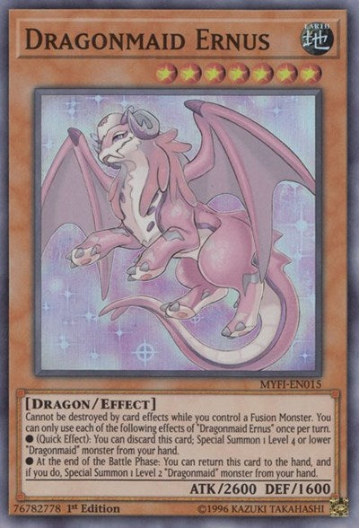 Dragonmaid Ernus (MYFI-EN015) [Mystic Fighters]