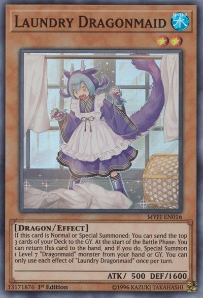 Laundry Dragonmaid (MYFI-EN016) [Mystic Fighters]