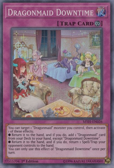Dragonmaid Downtime (MYFI-EN026) [Mystic Fighters]