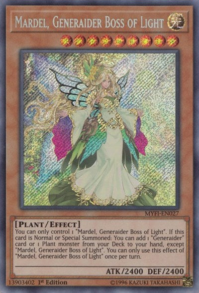 Mardel, Generaider Boss of Light (MYFI-EN027) [Mystic Fighters]