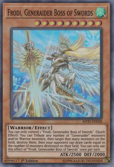 Frodi, Generaider Boss of Swords (MYFI-EN028) [Mystic Fighters]