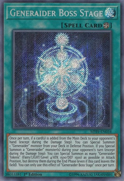 Generaider Boss Stage (MYFI-EN034) [Mystic Fighters]