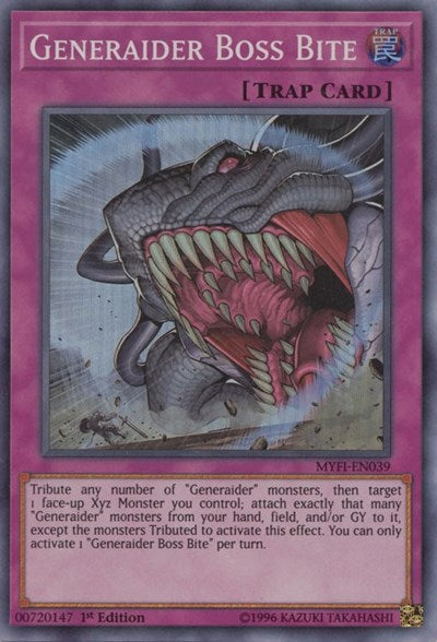 Generaider Boss Bite (MYFI-EN039) [Mystic Fighters]