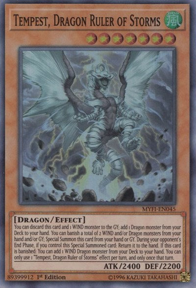 Tempest, Dragon Ruler of Storms (MYFI-EN045) [Mystic Fighters]