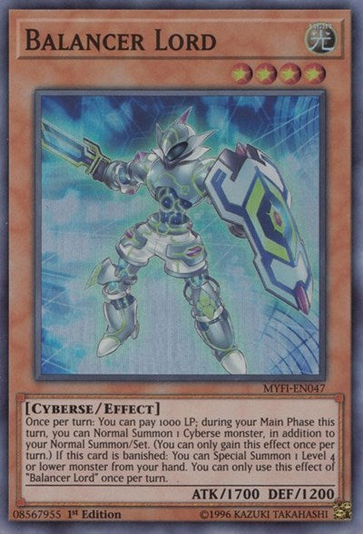 Balancer Lord (MYFI-EN047) [Mystic Fighters]