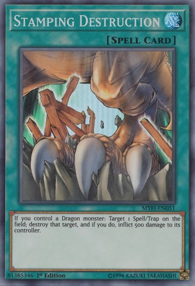 Stamping Destruction (MYFI-EN051) [Mystic Fighters]