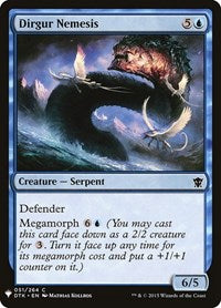 Dirgur Nemesis (51) [The List Reprints]