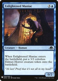 Enlightened Maniac (58) [The List Reprints]