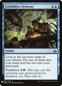 Forbidden Alchemy (38) [The List Reprints]